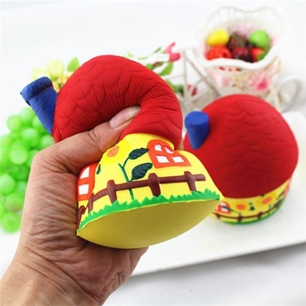 Squishy Lovely House 12cm Soft Slow Rising Cute Kawaii Collection Gift Decor Toy Image 3