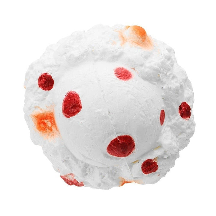 Squishy Jumbo Ice Cream Cone 19cm Slow Rising White Collection Gift Decor Toy Image 4