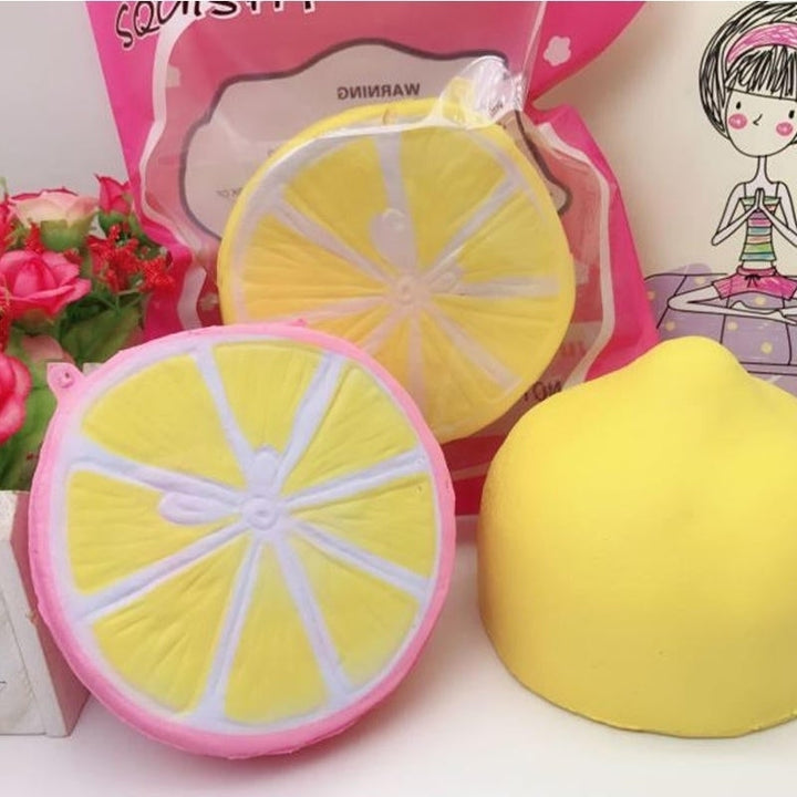 Squishy Half Lemon Soft Toy 10cm Slow Rising With Original Packaging Birthday Festival Gift Image 11