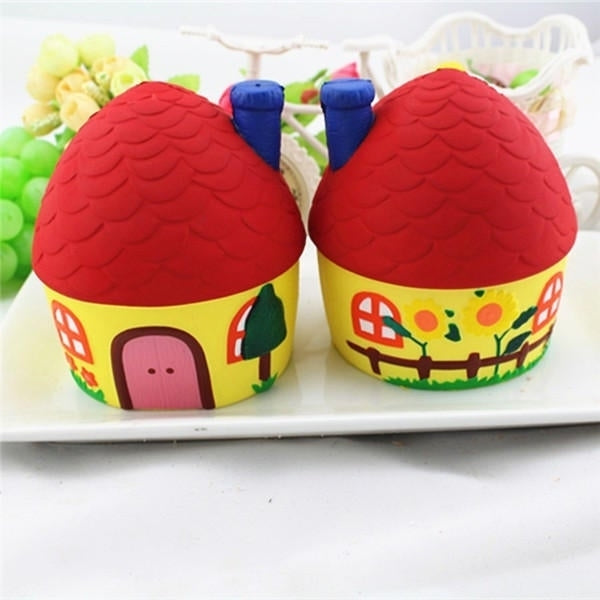 Squishy Lovely House 12cm Soft Slow Rising Cute Kawaii Collection Gift Decor Toy Image 4