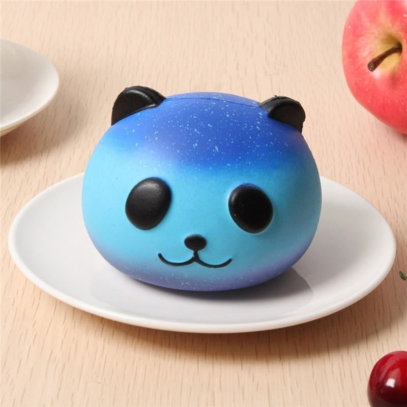 Squishy Panda Bread Slow Rising Stress Relieve Soft Charms Kid Toy Gift Image 7