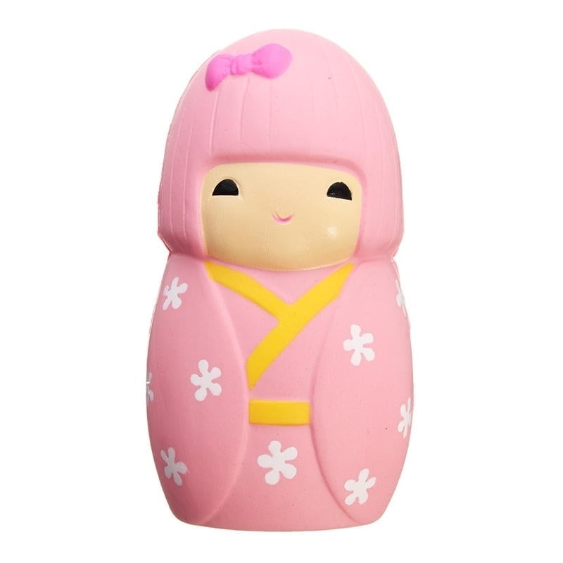 Squishy Sakura Cherry Blossom Girl Doll 11.5cm Slow Rising With Packaging Collection Gift Decor Toy Image 6
