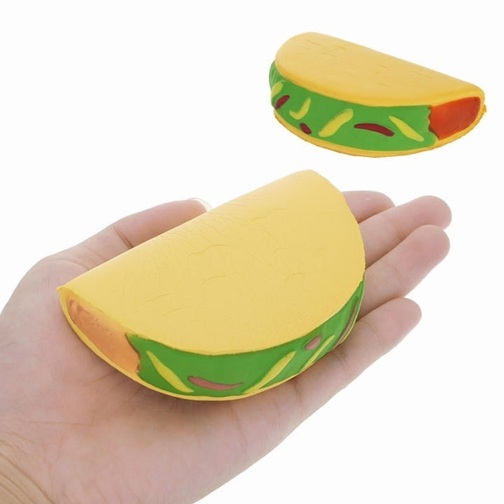 Squishy Taco Stuff 9cm Cake Slow Rising 8s Collection Gift Decor Toy Image 1