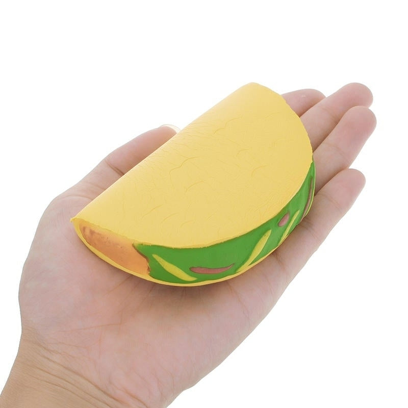 Squishy Taco Stuff 9cm Cake Slow Rising 8s Collection Gift Decor Toy Image 2