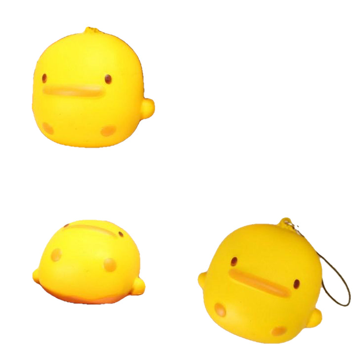 Squishy Yellow Duck Soft Cute Kawaii Phone Bag Strap Toy Gift 76.54cm Image 1