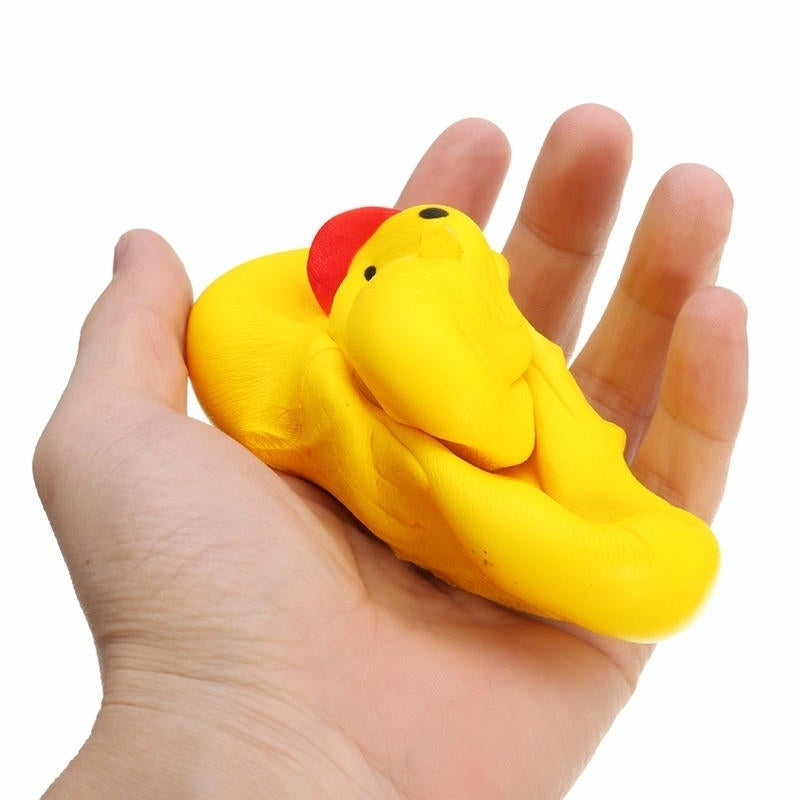Squishy Yellow Duck 10cm Soft Slow Rising Cute Animals Collection Gift Decor Toy Image 2