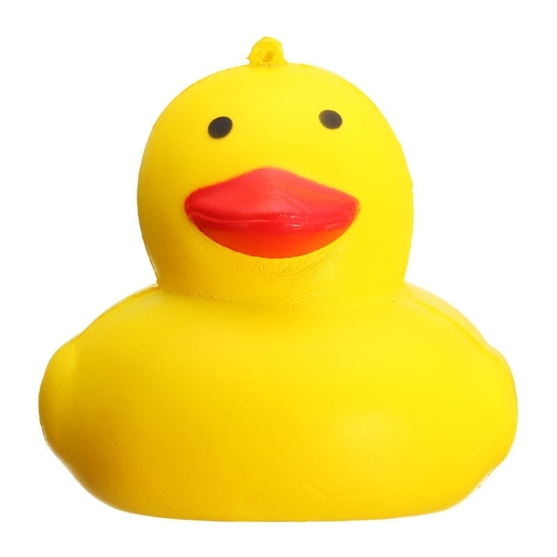 Squishy Yellow Duck 10cm Soft Slow Rising Cute Animals Collection Gift Decor Toy Image 4