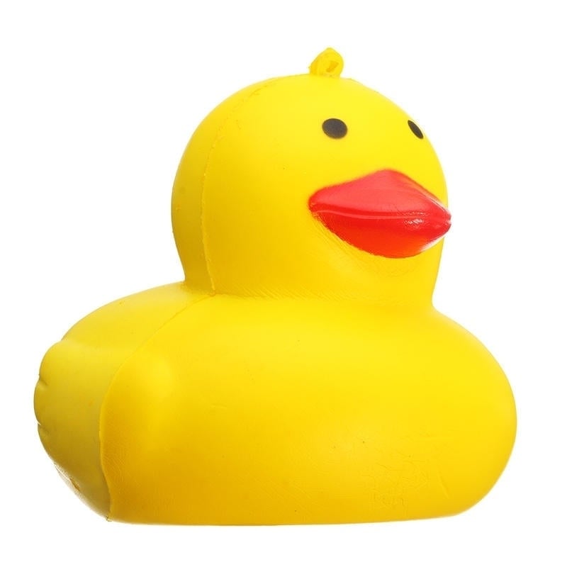 Squishy Yellow Duck 10cm Soft Slow Rising Cute Animals Collection Gift Decor Toy Image 6