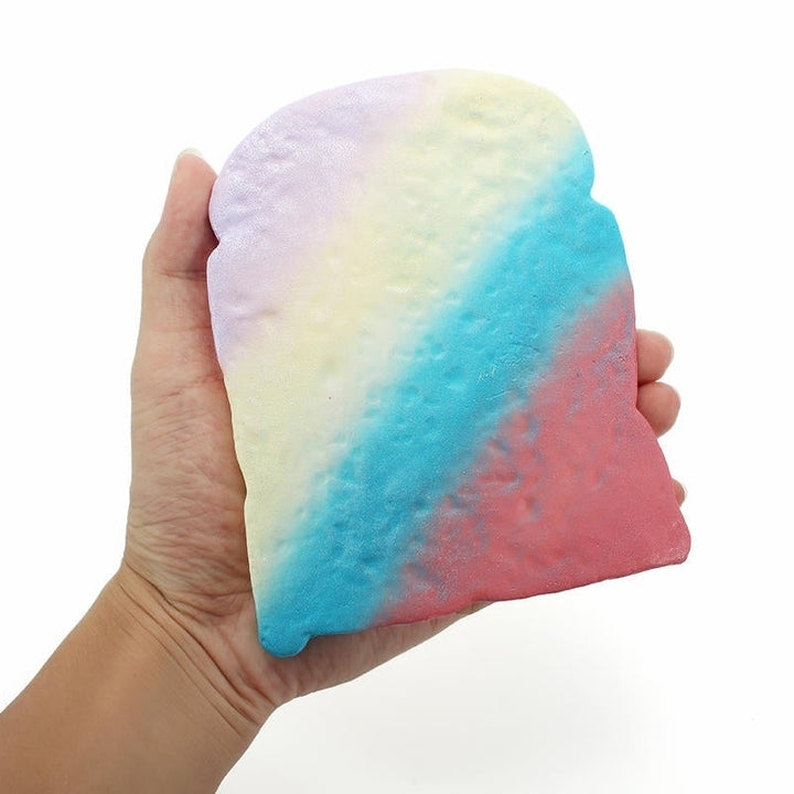 SquishyShop Toast Bread Slice Squishy 14cm Soft Slow Rising With Packaging Collection Gift Decor Toy Image 3