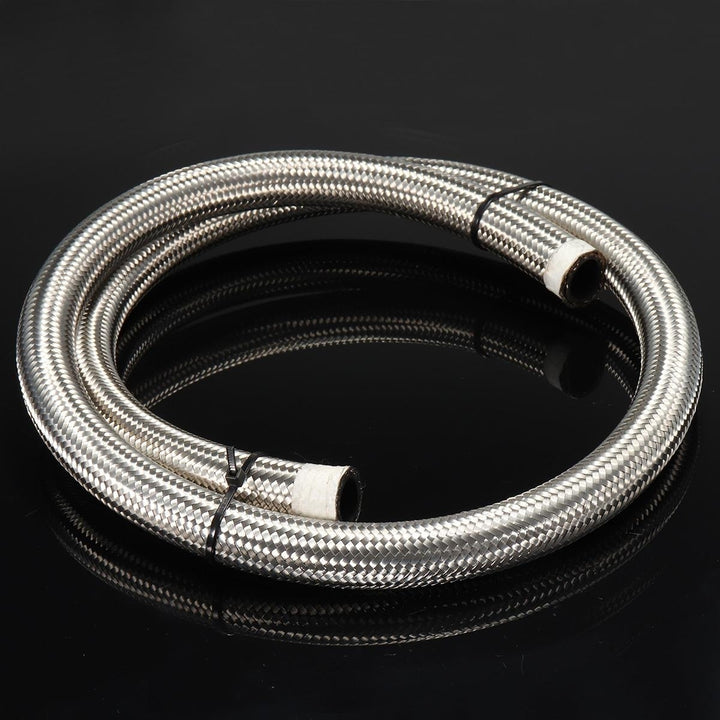 Stainless Steel Braided Pipe Oil/Fuel Coolant Hose Fuel Hose 10AN 1M Image 6