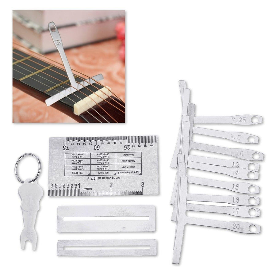 Stainless Steel Pin Puller Keychain Luthier Tools Kit Guitar Accessories Hand Tools Set Image 1