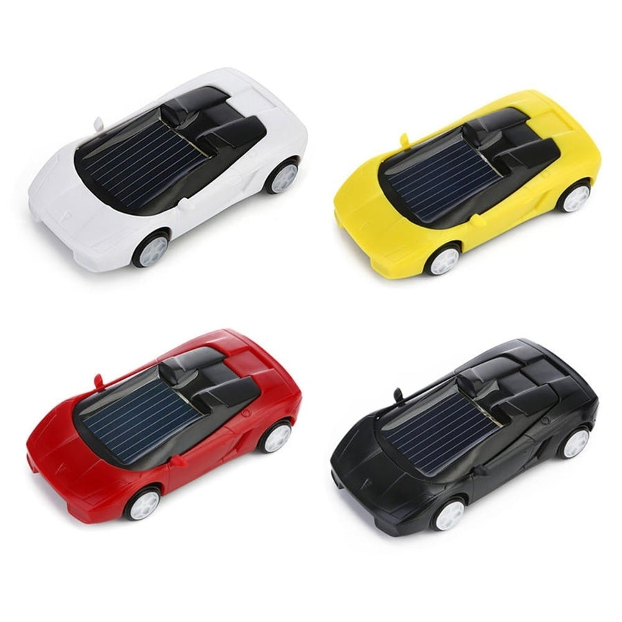 Solar Powered Toy Mini Car Kids Gift Super Cute Creative ABS No-toxic Material Children Favorate Image 1