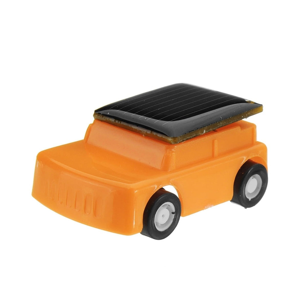 Solar Powered Toy Mini Car Kids Gift Super Cute Creative ABS No-toxic Material Children Favorate Image 2