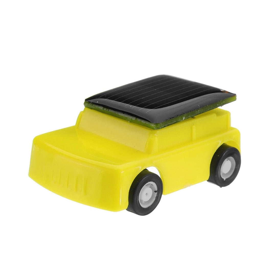 Solar Powered Toy Mini Car Kids Gift Super Cute Creative ABS No-toxic Material Children Favorate Image 3