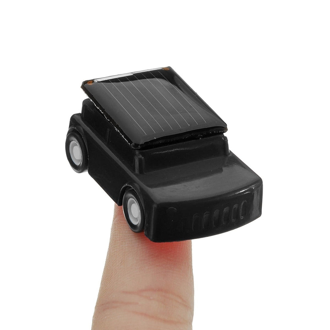 Solar Powered Toy Mini Car Kids Gift Super Cute Creative ABS No-toxic Material Children Favorate Image 7