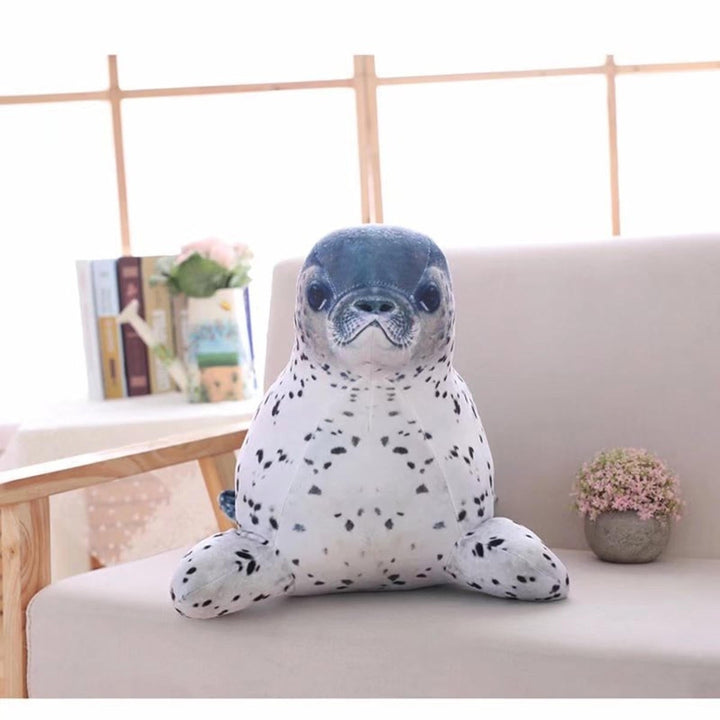 Soft Sea World Animal Lion Stuffed Plush Toy Baby Sleep Pillow for Kids Gifts Image 7
