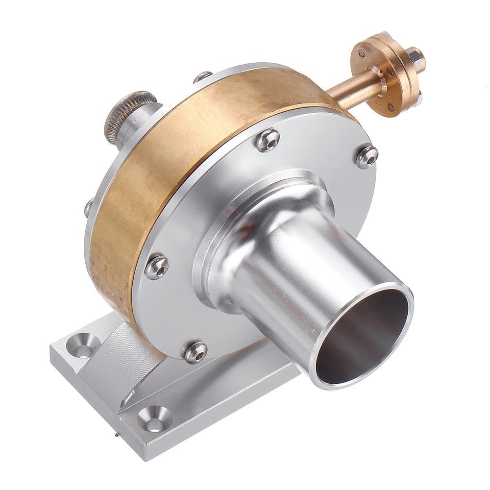Steam Turbine Engine Metal Brass Model Engine Parts Image 2