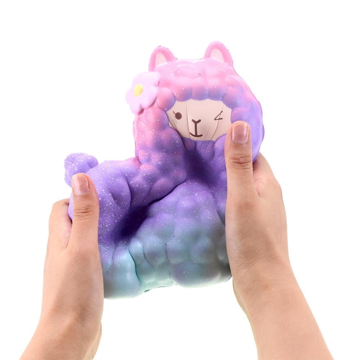 Squishy Alpaca 17x13x8cm Licensed Slow Rising Original Packaging Collection Gift Decor Toy Image 7