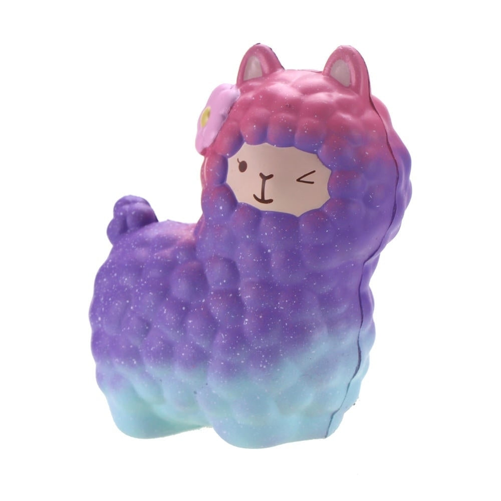 Squishy Alpaca 17x13x8cm Licensed Slow Rising Original Packaging Collection Gift Decor Toy Image 8