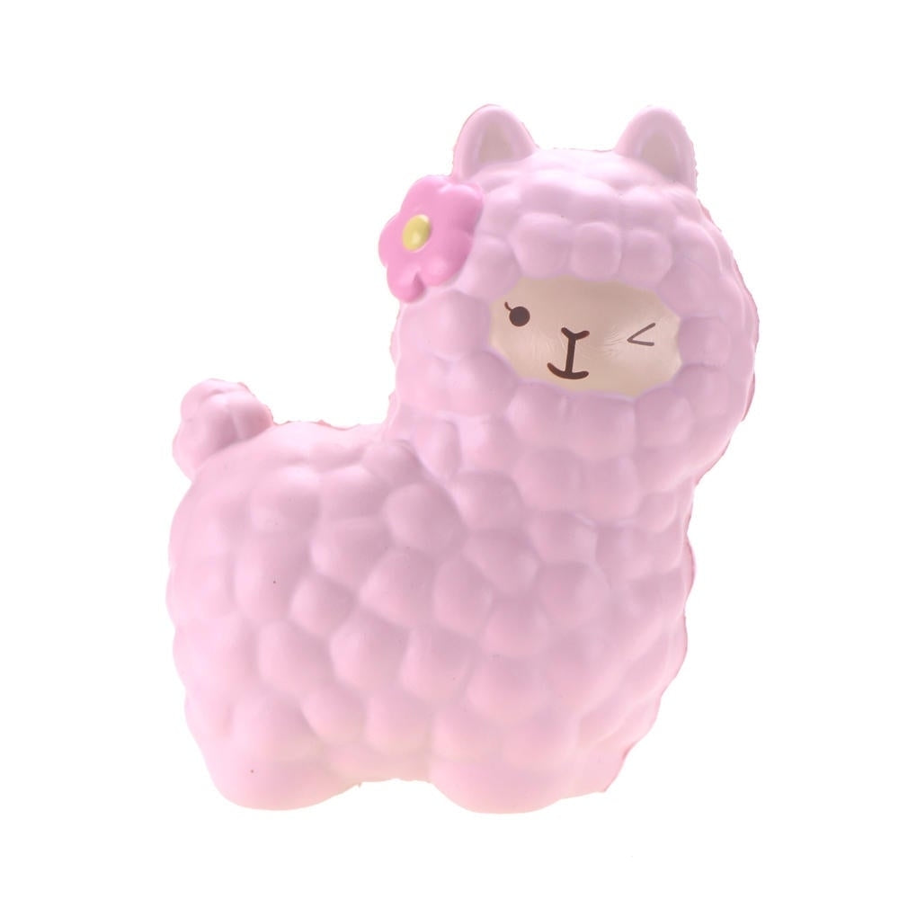 Squishy Alpaca 17x13x8cm Licensed Slow Rising Original Packaging Collection Gift Decor Toy Image 9