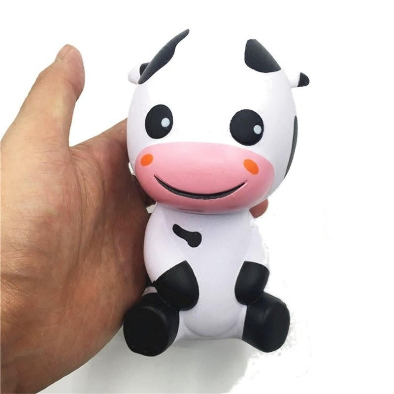 Squishy Baby Cow Jumbo 14cm Slow Rising With Packaging Animals Collection Gift Decor Toy Image 6