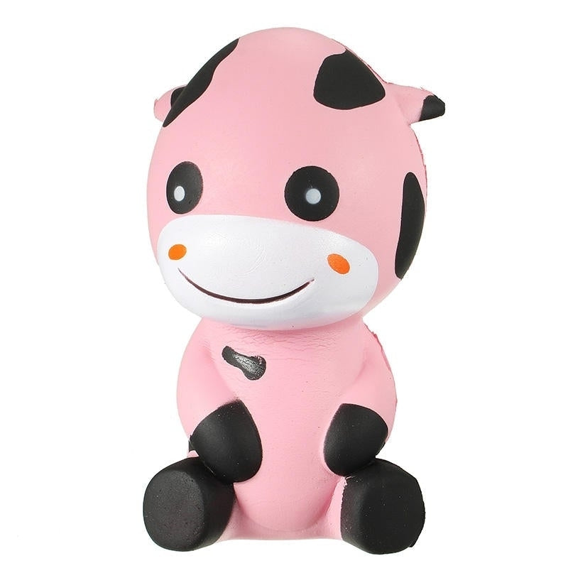 Squishy Baby Cow Jumbo 14cm Slow Rising With Packaging Animals Collection Gift Decor Toy Image 9