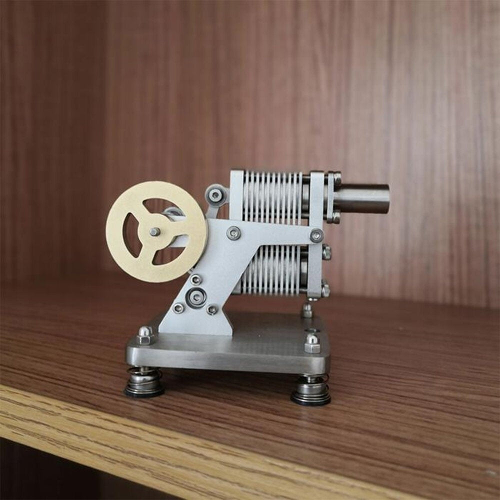 Stirling Engine Kit Full Metal with Mini Generator Steam Science Educational Engine Model Toy Image 2