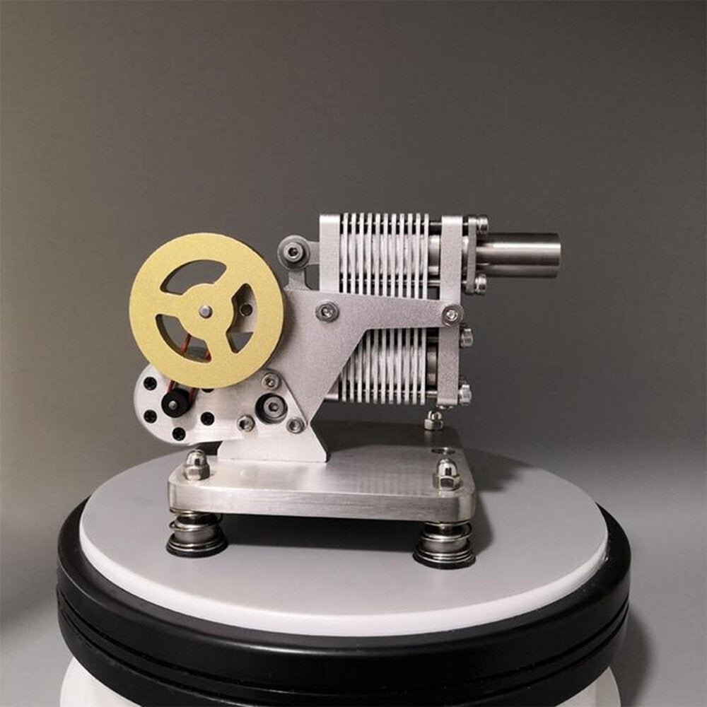 Stirling Engine Kit Full Metal with Mini Generator Steam Science Educational Engine Model Toy Image 4