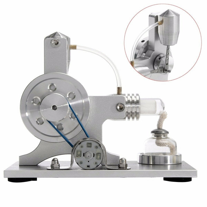 Stirling Engine Model Physical Motor Power Generator External Combustion Educational Toy Image 1