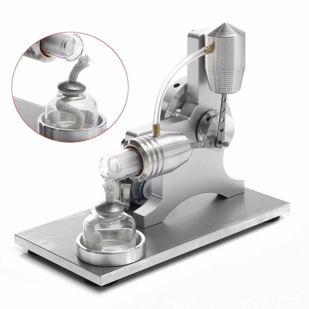 Stirling Engine Model Physical Motor Power Generator External Combustion Educational Toy Image 6