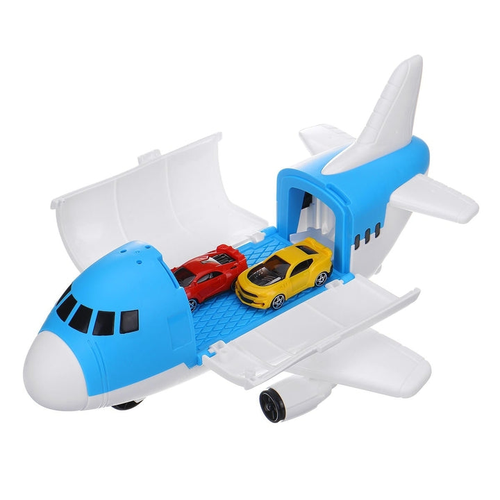 Storage Transport Aircraft Model Inertia Diecast Model Car Set Toy for Childrens Gift Image 1