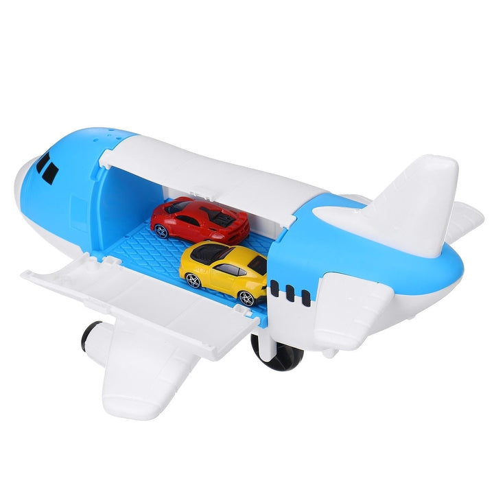 Storage Transport Aircraft Model Inertia Diecast Model Car Set Toy for Childrens Gift Image 2