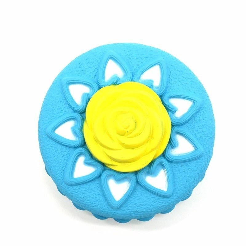Squishy Jumbo Rose Cake Licensed Slow Rising Original Packaging Collection Gift Decor Toy Image 2