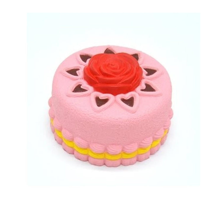 Squishy Jumbo Rose Cake Licensed Slow Rising Original Packaging Collection Gift Decor Toy Image 7