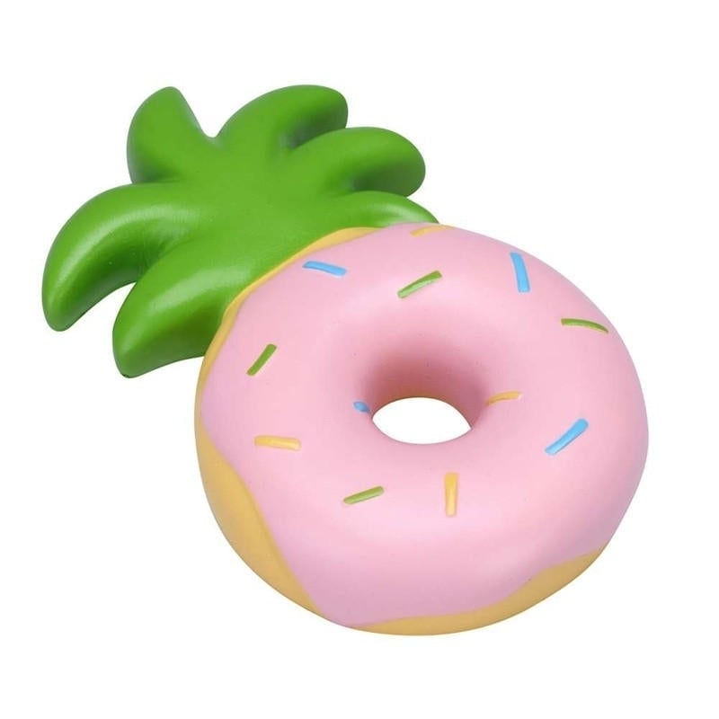 Squishy Jumbo Pineapple Donut Licensed Slow Rising Original Packaging Fruit Collection Gift Decor Toy Image 6