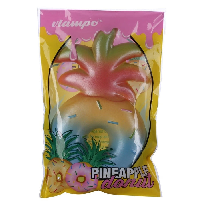 Squishy Jumbo Pineapple Donut Licensed Slow Rising Original Packaging Fruit Collection Gift Decor Toy Image 10