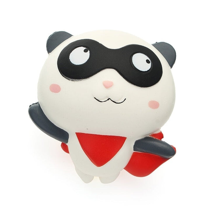 Squishy Panda Man Robin Team 12cm Slow Rising With Packaging Collection Gift Decor Toy Image 11