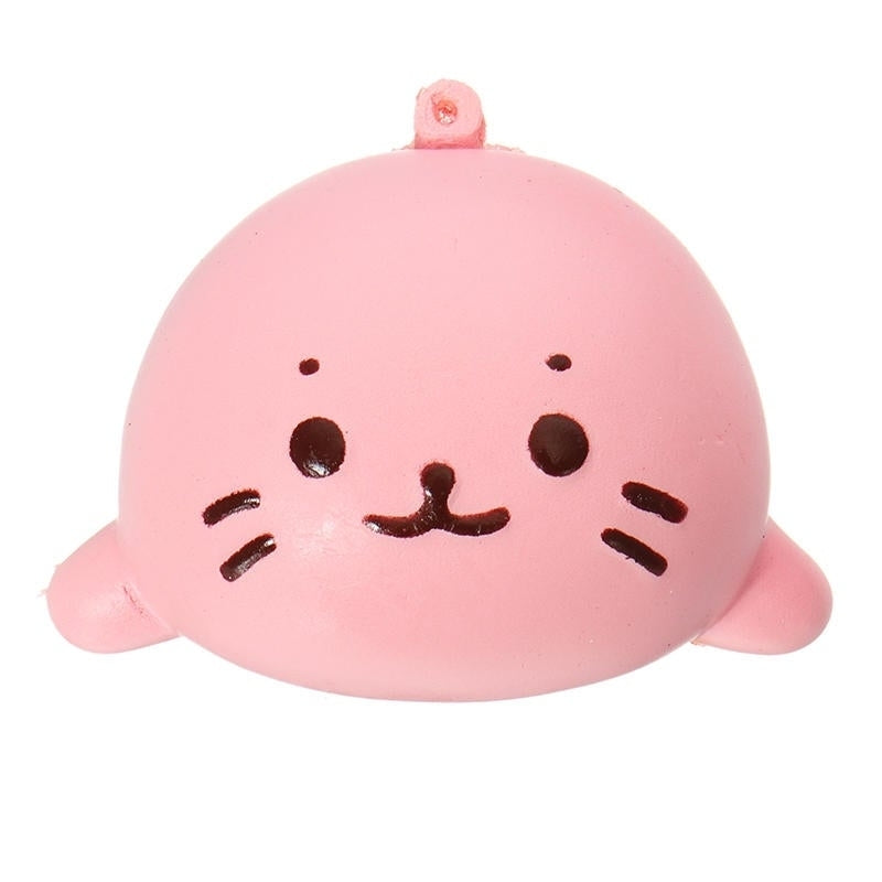 Squishy Seals Slow Rising 7cm Cute Soft Squishy With Chain Kid Toy Image 8