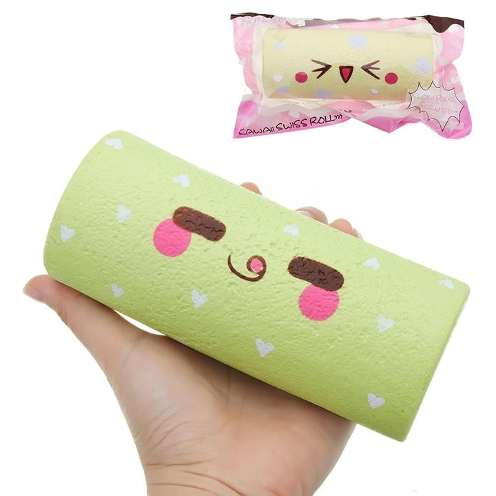 SquishyFun Squishy Egg Swiss Roll Toy 14.565CM Slow Rising With Packaging Collection Gift Soft Toy Image 4