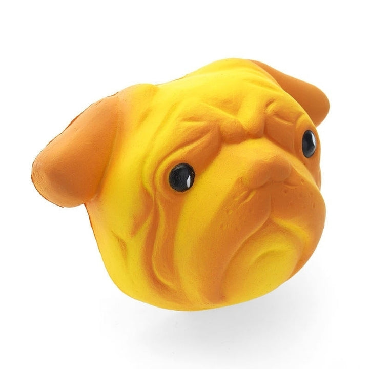 SquishyShop Dog Puppy Face Bread Squishy 11cm Slow Rising With Packaging Collection Gift Decor Toy Image 3