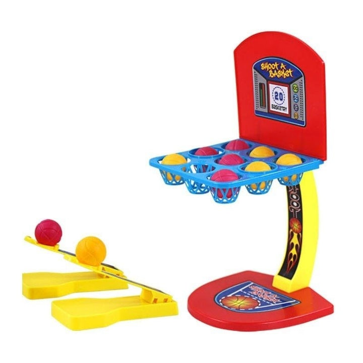 Table Desktop Basketball Shooting Machine Game One Or More Players Game Children Toys Image 2