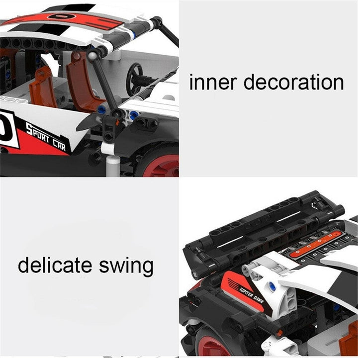 Technical Building Blocks RC Car Off-Road Desert Stunt Bricks Set Model Kids DIY Toys Children Gift Image 4