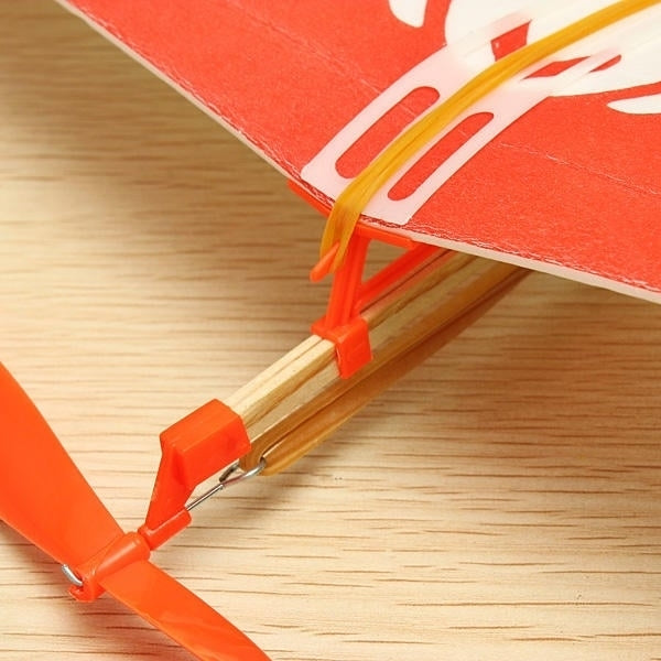 Teenagers Aviation Model Planes Powered By Rubber Band Image 4