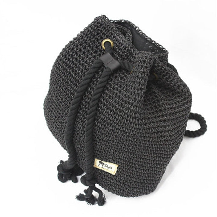 Summer Straw Bag Women Backpack Fashion Rucksack Weaved For Girls Mochila Travel Beach Bags Shoulder Image 8