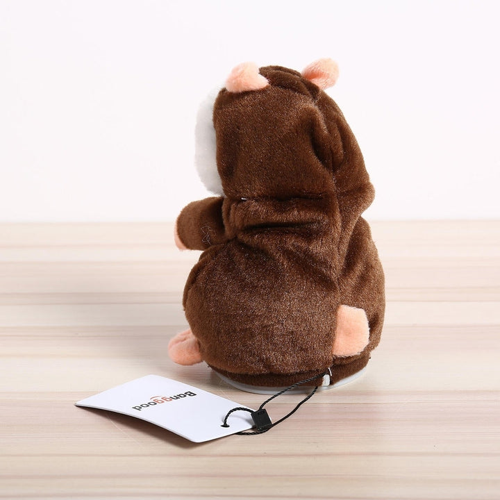 Talking Hamster Pet 15cm Christmas Gift Plush Toy Cute Speak Sound Record Stuffed Animal Toy Image 6
