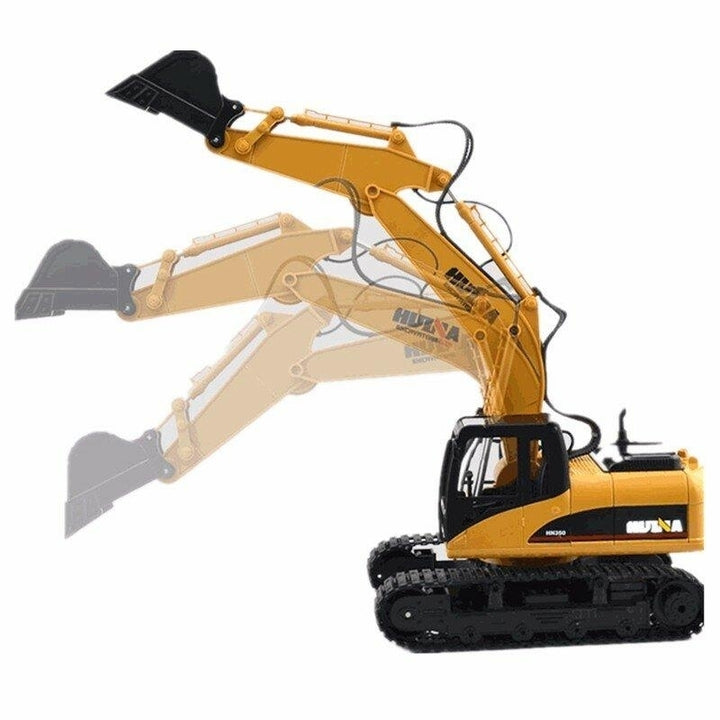 Toys 1550 15Channel 2.4G1,12RC Metal Excavator Charging RC Car Image 1