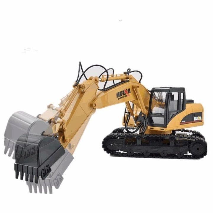 Toys 1550 15Channel 2.4G1,12RC Metal Excavator Charging RC Car Image 2