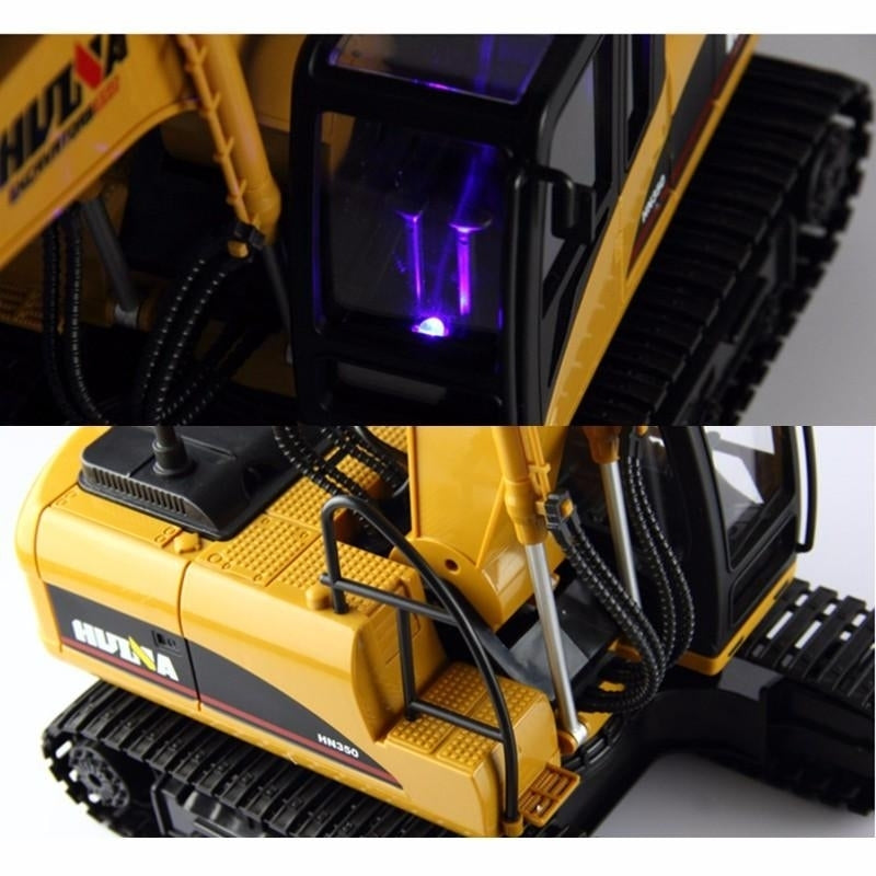 Toys 1550 15Channel 2.4G1,12RC Metal Excavator Charging RC Car Image 4