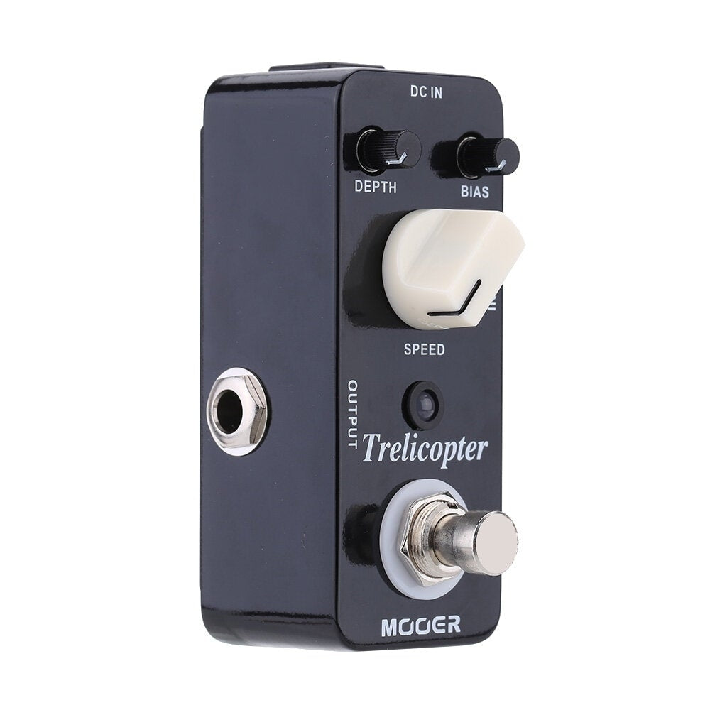 Trelicopter Micro Mini Optical Tremolo Effect Pedal for Electric Guitar True Bypass Image 4
