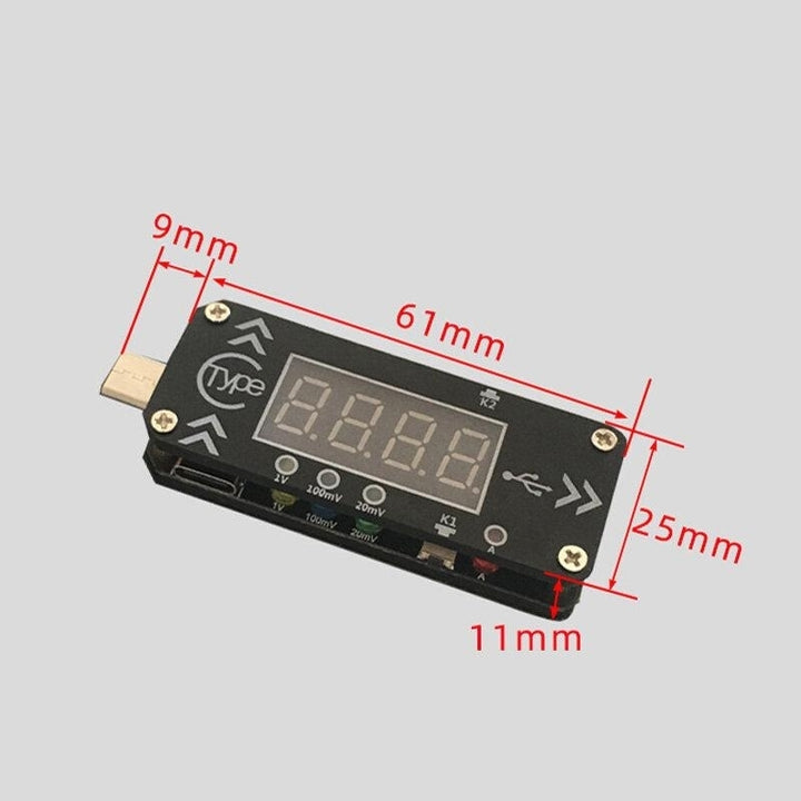 Type-C PD Fast Charging Discharge Trigger Decoy DC Digital Display Voltage Current Meter Detection Tester Image 4
